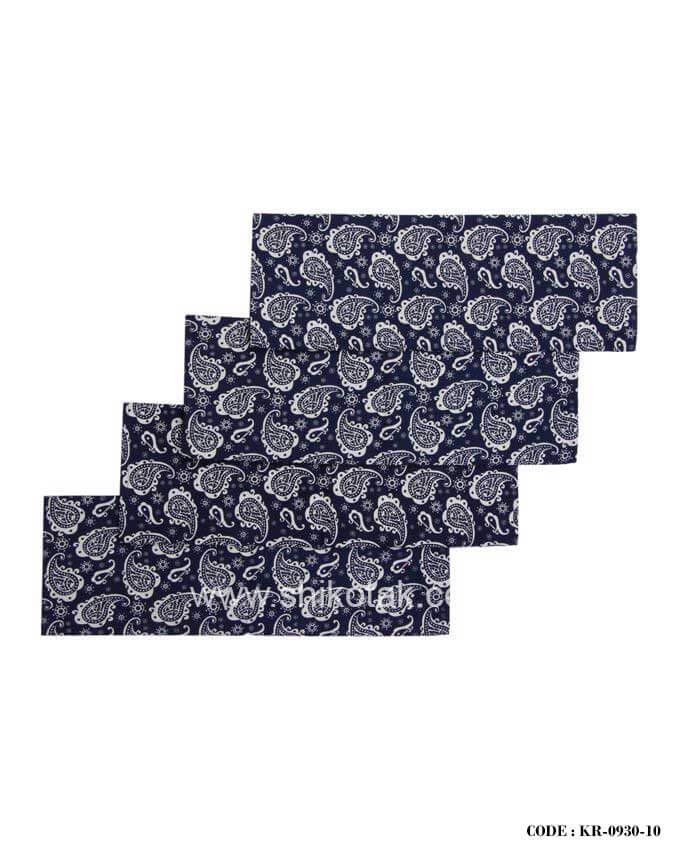 زیر بشقابی پارچه ای طرح ترمه