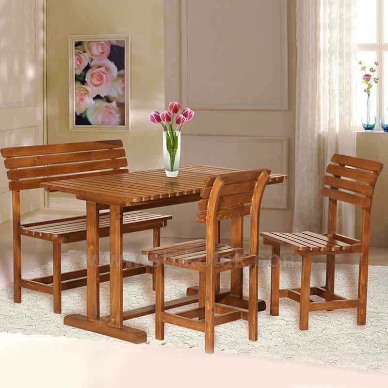 میز مستطیلی چوبی سری 417