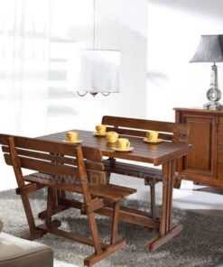 میز ناهار خوری چوبی مستطیلی سری 420