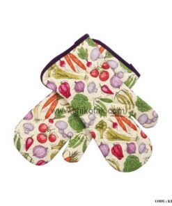 ست پارچه ای آشپزخانه 9 تکه طرح سبزیجات