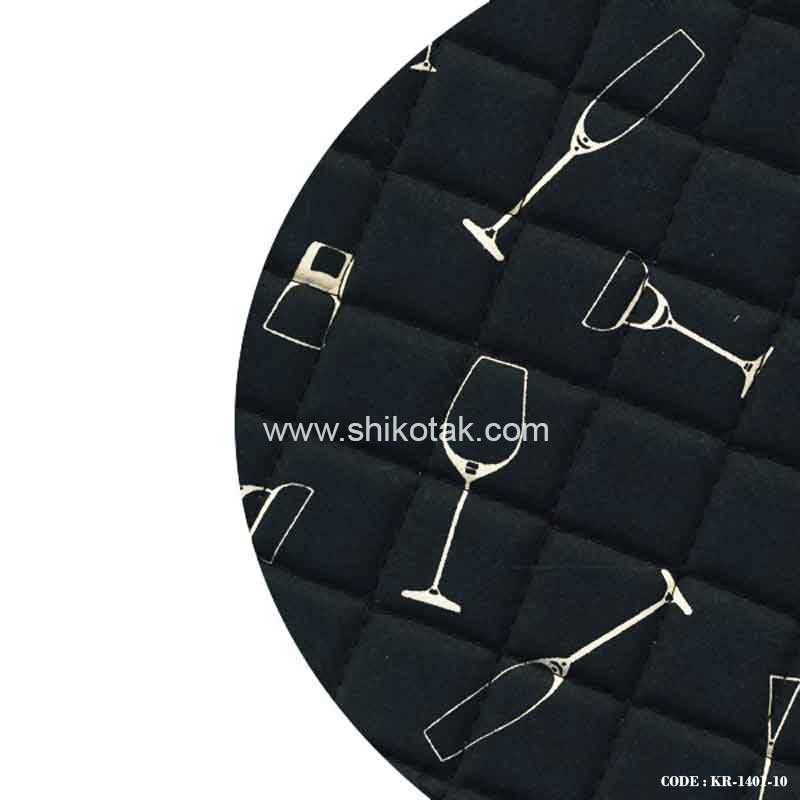 ست کامل 22 تکه پارچه ای آشپزخانه طرح Glass