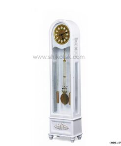ساعت ایستاده چوبی سفید سری 0207