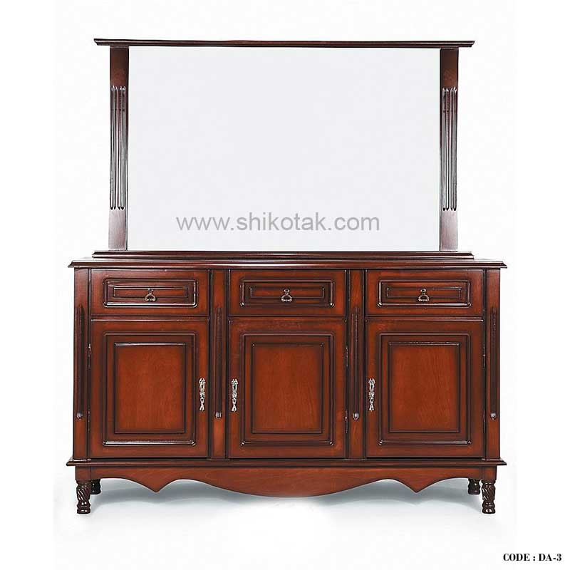 میز کنسول و آینه سه درب سری 3