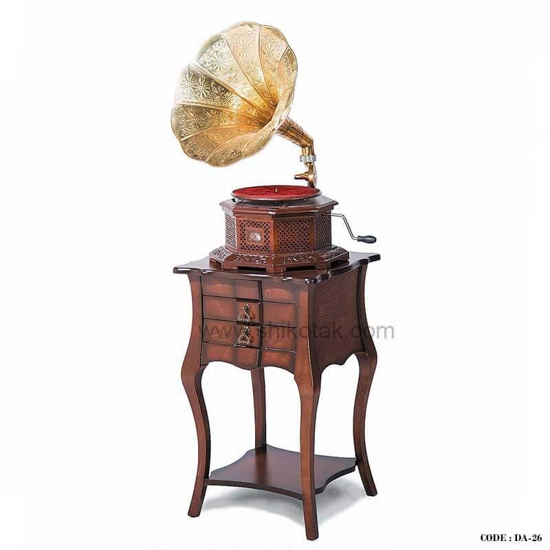 میز زیر گرامافون چوبی سری 26