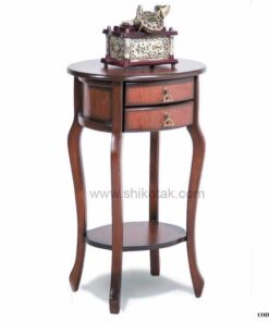 میز زیر تلفن چوبی سری 7