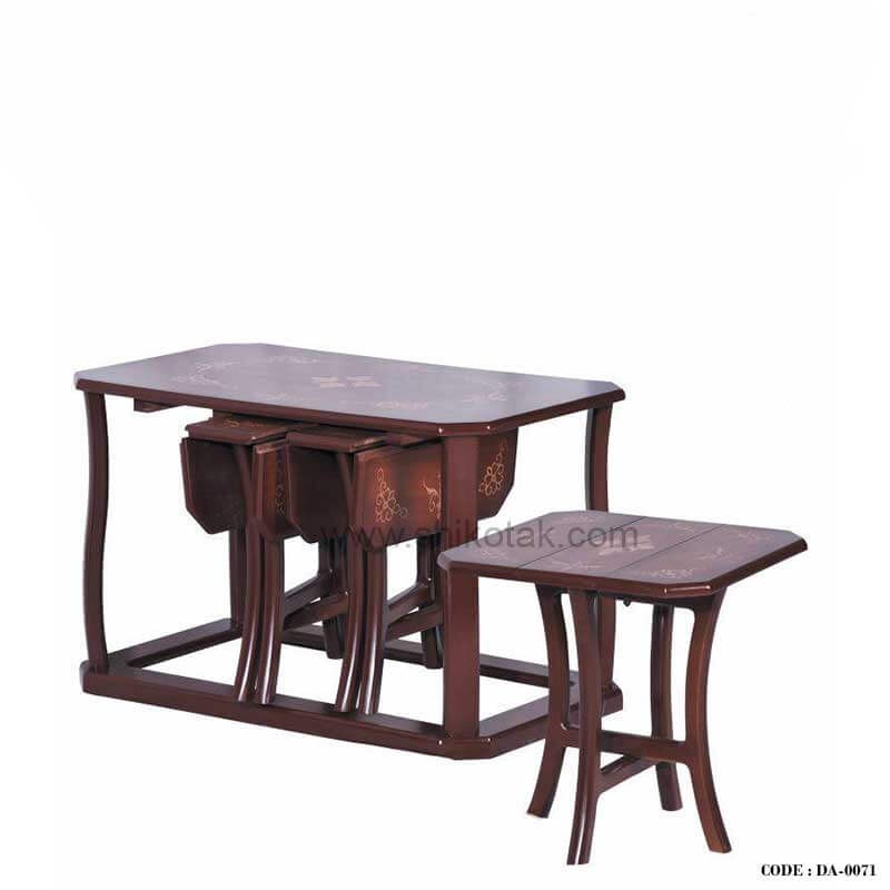 میز جلو مبلی و عسلی تاشو سری0071