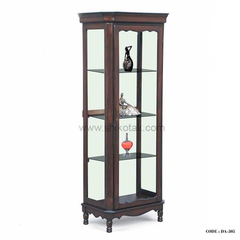 ویترین بلند ظروف چهار طبقه سری 305