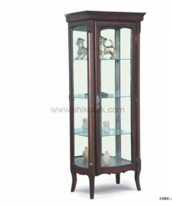 ویترین چهار طبقه دکوری چوبی سری 300