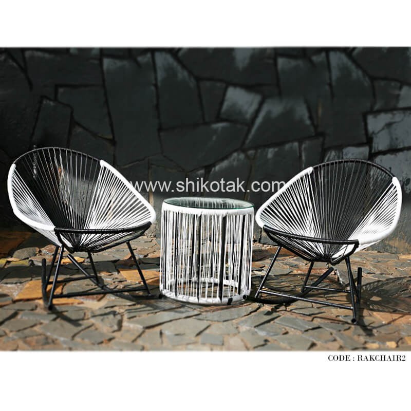 میز و صندلی حیاط سری RAKCHAIR2