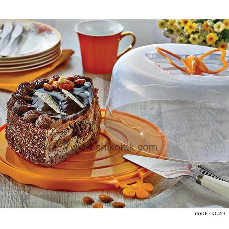 کیک خوری بدون پایه طرح پروانه