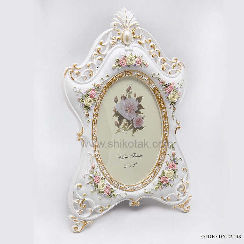 قاب عکس رومیزی گل دار سری148