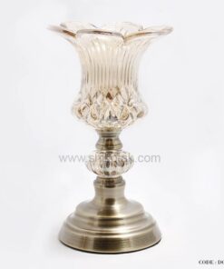 شمعدان برنزی مدل لاله باز