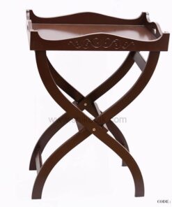 میز پذیرایی قهوه ای