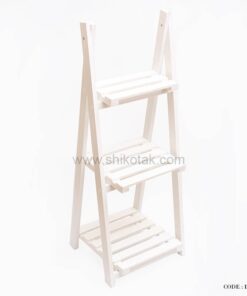 جاگلدانی ایستاده طرح نردبان 3 طبقه PVC