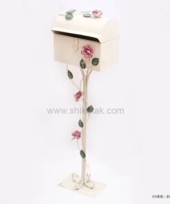 صندوق پست تزئینی طرح گل