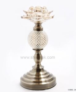 شمعدان سلطنتی طرح گل گوی دار