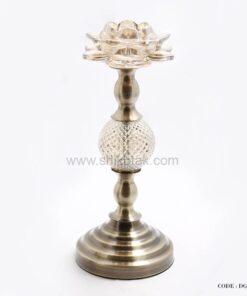 شمعدان سلطنتی طرح گل گوی دار