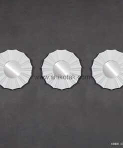 آینه دیواری طرح چند ضلعی