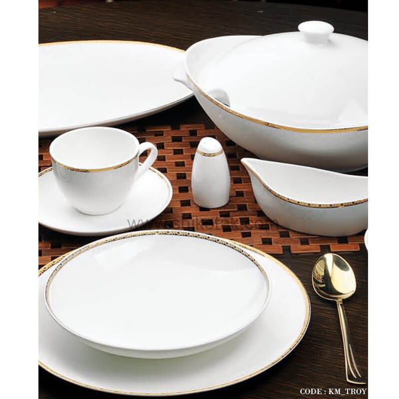 سرویس غذاخوری 29 پارچه طرح تروی