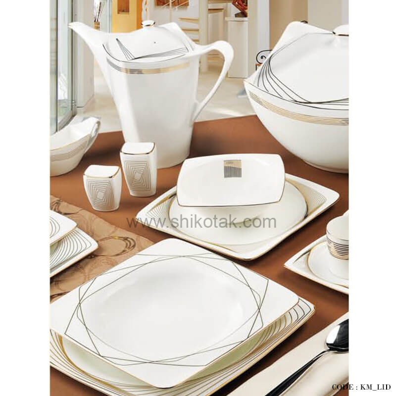 سرویس غذاخوری چینی لید طلا 29 پارچه