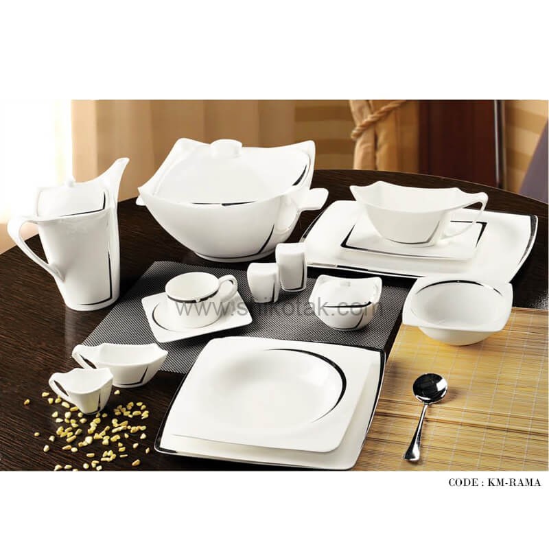 سرویس ظروف غذاخوری 29 پارچه طرح راما