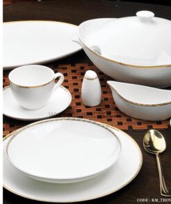 سرویس 92 پارچه غذاخوری طرح تروی