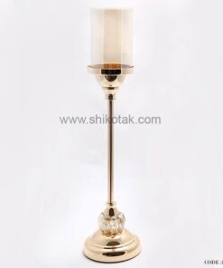 جاشمعی پایه بلند طلایی