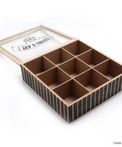 جعبه چای کیسه ای 9 تایی