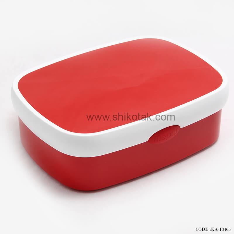 ظرف نگهدارنده غذا پلاستیکی قرمز Rosti