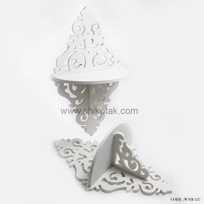 شلف دیواری لوزی بزرگ