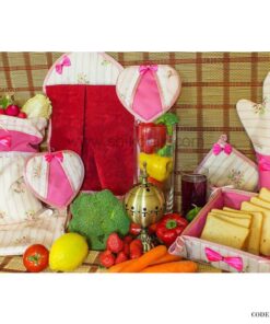 سرویس آشپزخانه پارچه ای 18 تکه سری 106