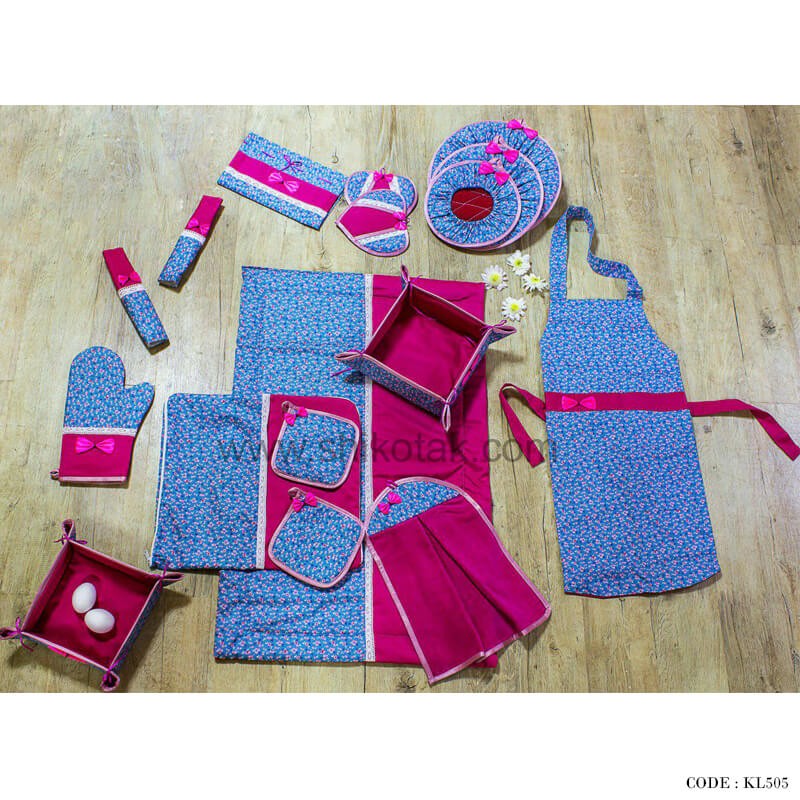 سرویس پارچه ای آشپزخانه عروس سری 505