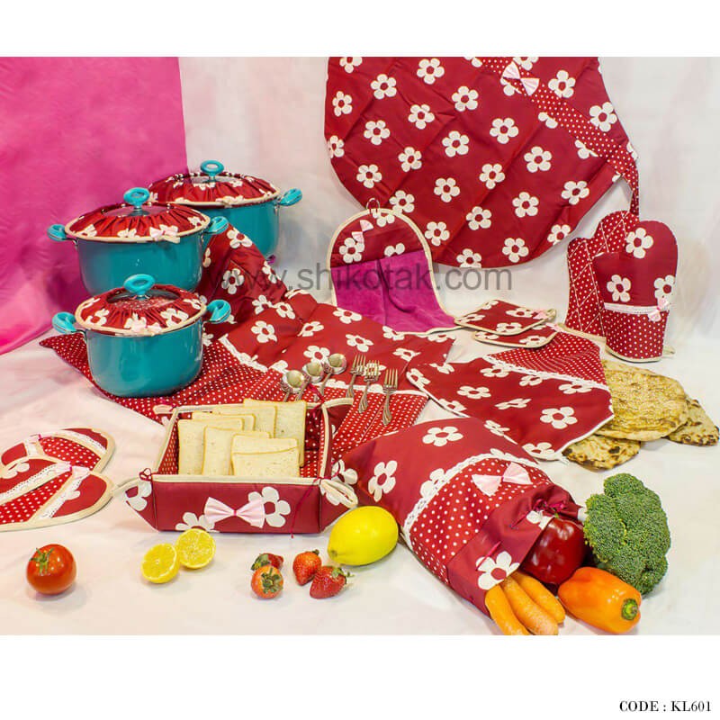 ست 18پارچه ای آشپزخانه عروس سری 601