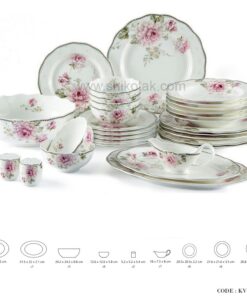 سرویس 6نفره غذاخوری طرح Roset