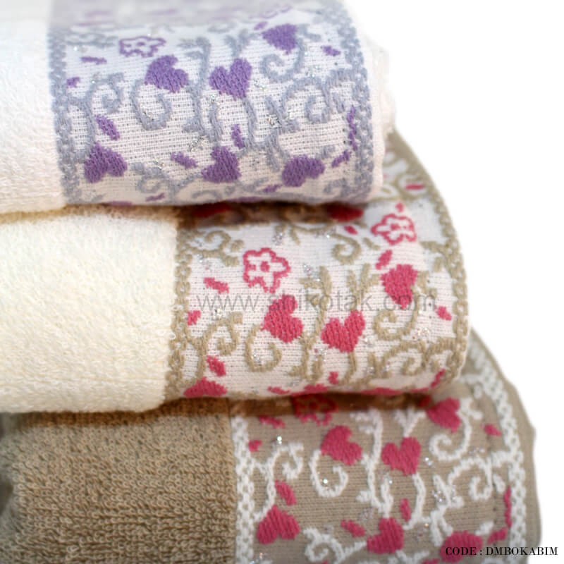 حوله دست و صورت ترک طرح KALBIM