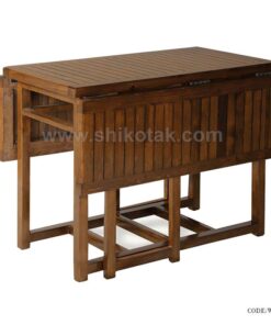 میز تاشو شش نفره چوبی سری 434