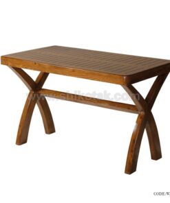 میز چوبی چهار نفره کم جا سری 440