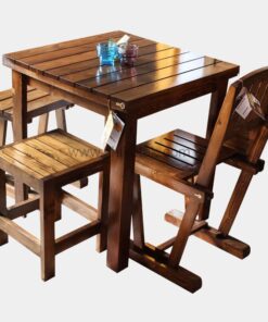 میز ناهارخوری چوبی مستطیل سری 403