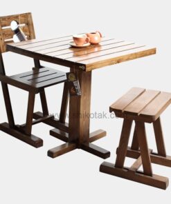 نیمکت چوبی یک نفره