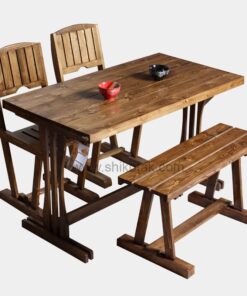 نیمکت چوبی دو نفره