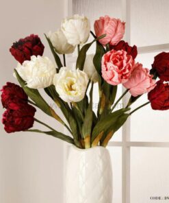 گل مصنوعی شاخه ای لاله باز