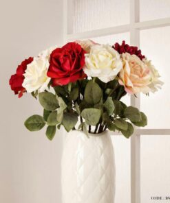 گل مصنوعی رز ساقه بلند