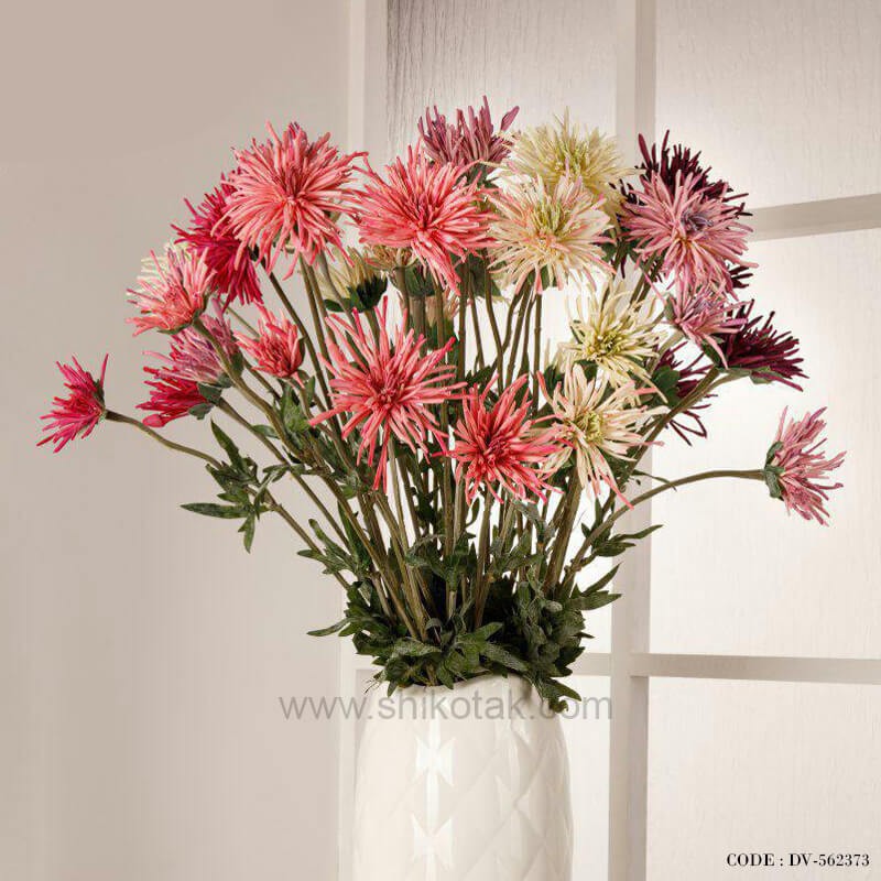 گل مصنوعی شاخه ای داوودی فوجی