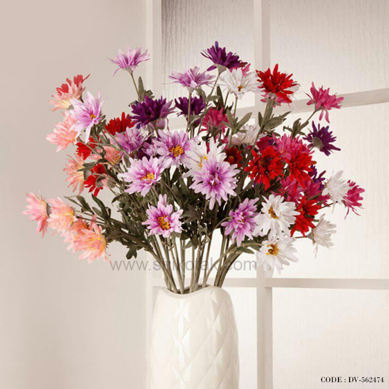 گل مصنوعی شاخه ای مینا