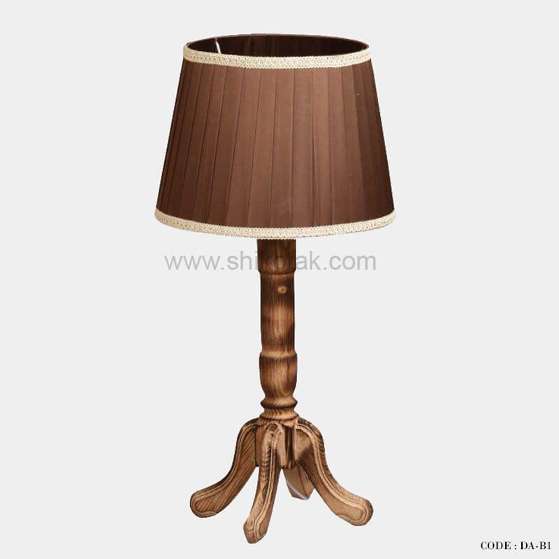 آباژور رومیزی چوبی مدل رویا