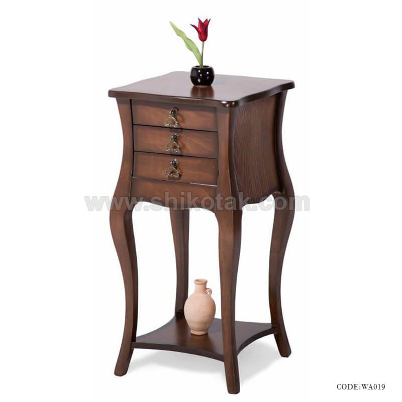 میز تلفن سه کشویی سری 019