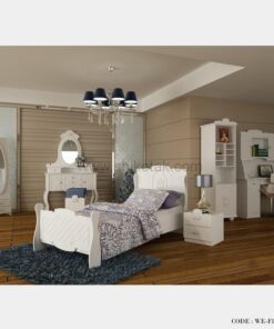 ست تخت و کمد نوجوان مدل فلورانس