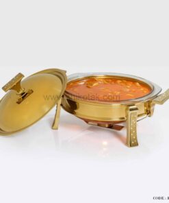 سوپ خوری دایموند طلایی سایز کوچک