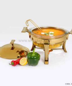 سوپ خوری دایموند طلایی سایز متوسط