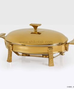 سوفله خوری دایموند طلایی بیضی بزرگ